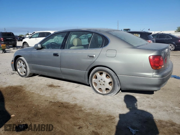 2001 Lexus GS 300 with VIN JT8BD69S510145149, listed as a Copart auction lot 49877755 with 186,046 mi miles and Non Repairable. Bid and sale history available at DreamBid. Image 2.