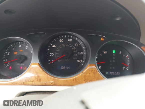 2005 Lexus ES 350 с VIN JTHBA30G955135281, выставлен на аукционе IAAI как лот 42703753 с пробегом 186 025 миль миль и . История ставок и продаж доступна на DreamBid. Изображение 7.
