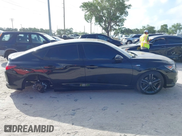 2024 Acura Integra Technology with VIN 19UDE4G72RA007800, listed as a IAAI auction lot 41953759 with 10,518 mi miles and . Bid and sale history available at DreamBid. Image 13.
