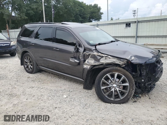 2018 Dodge Durango GT with VIN 1C4RDJDG4JC448248, listed as a Copart auction lot 68718004 with 74,495 mi miles and Salvage title. Bid and sale history available at DreamBid. Image 4.