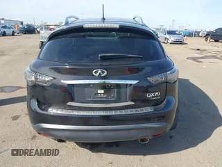 2017 Infiniti QX70 with VIN JN8CS1MW1HM410293, listed as a IAAI auction lot 41689343 with 149,823 mi miles and . Bid and sale history available at DreamBid. Image 16.