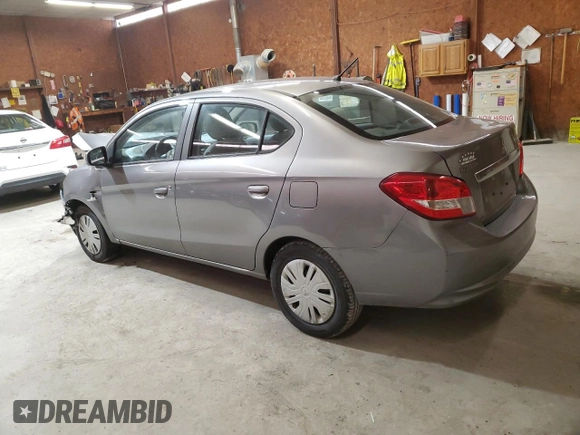 2017 Mitsubishi Mirage G4 ES with VIN ML32F3FJ6HH001825, listed as a Copart auction lot 53439405 with 92,084 mi miles and Salvage Title. Bid and sale history available at carsss.com. Image 2.