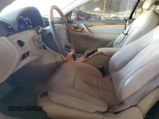 2002 Mercedes-Benz CL with VIN WDBPJ75J12A029458, listed as a Copart auction lot 62533744 with 119,607 mi miles and Salvage Title. Bid and sale history available at carsss.com. Image 7.