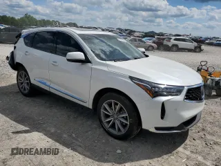 2024 Acura RDX Technology with VIN 5J8TC2H52RL007013, listed as a Copart auction lot 55810825 with 33,050 mi miles and Salvage title. Bid and sale history available at DreamBid. Image 4.