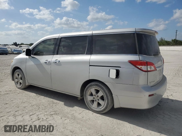 2012 Nissan Quest SL with VIN JN8AE2KP8C9045378, listed as a Copart auction lot 54487715 with 181,648 mi miles and Salvage Title. Bid and sale history available at carsss.com. Image 2.