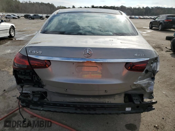 2023 Mercedes-Benz E 450 with VIN W1KZF5KB6PB185466, listed as a Copart auction lot 76940854 with 4,442 mi miles and Clean Title. Bid and sale history available at DreamBid. Image 6.