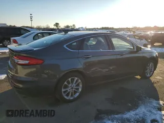 2020 Ford Fusion Plug-In Hybrid Titanium with VIN 3FA6P0SUXLR158328, listed as a Copart auction lot 42090075 with 49,788 mi miles and Salvage Title. Bid and sale history available at carsss.com. Image 3.