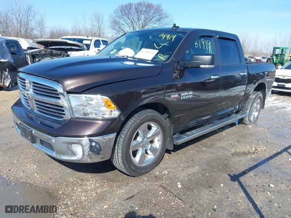 2017 Ram 1500 Big Horn with VIN 3C6RR7LT7HG523767, listed as a IAAI auction lot 41881919 with 239,713 mi miles. Bid and sale history available at carsss.com. Image 2.
