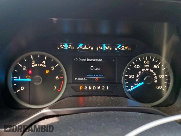 2015 Ford F-150 XL z VIN 1FTEX1CPXFKD76802, wystawiony jako Copart lot #53342335 z przebiegiem 118 986 mil mil oraz Szkoda całkowita • Salvage title. Historia ofert i sprzedaży dostępna na DreamBid. Obrazek 9.