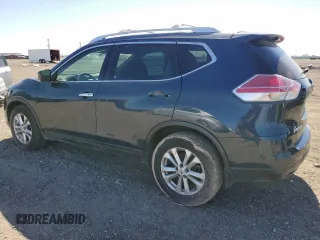 2016 Nissan Rogue SV with VIN KNMAT2MT7GP721008, listed as a Copart auction lot 48559485 with 187,319 mi miles and Salvage Title. Bid and sale history available at carsss.com. Image 2.