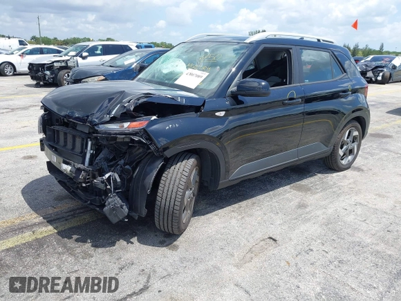 2021 Hyundai Venue SEL with VIN KMHRC8A31MU115576, listed as a IAAI auction lot 42007089 with 66,571 mi miles and . Bid and sale history available at DreamBid. Image 2.
