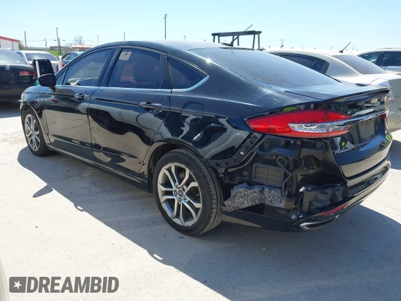 2017 Ford Fusion SE with VIN 3FA6P0H9XHR253790, listed as a IAAI auction lot 41838336 with 116,973 mi miles. Bid and sale history available at carsss.com. Image 3.