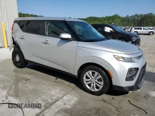2021 Kia Soul S with VIN KNDJ23AU8M7763317, listed as a Copart auction lot 52395655 with 35,395 mi miles and Salvage Title. Bid and sale history available at carsss.com. Image 4.