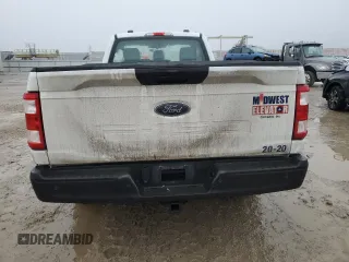 2022 Ford F-150 XL with VIN 1FTMF1CB7NKD02111, listed as a Copart auction lot 43138735 with 58,841 mi miles and Salvage Title. Bid and sale history available at carsss.com. Image 6.