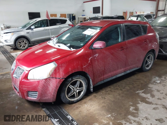2009 Pontiac Vibe w/1SB with VIN 5Y2SP67029Z439075, listed as a IAAI auction lot 41641604 with 200,964 mi miles. Bid and sale history available at carsss.com. Image 17.