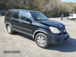2006 Honda CR-V EX with VIN JHLRD788X6C040711, listed as a Copart auction lot 53256865 with 89,911 mi miles and Salvage Title. Bid and sale history available at carsss.com. Image 4.
