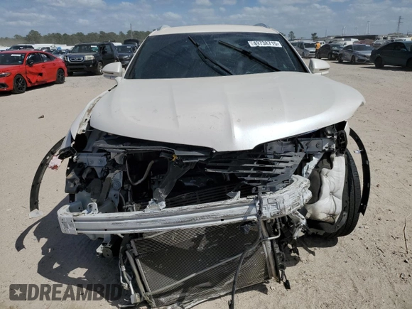 2017 Lincoln MKX Premiere with VIN 2LMPJ6JR2HBL30261, listed as a Copart auction lot 49738715 with 45,284 mi miles and Salvage Title. Bid and sale history available at carsss.com. Image 5.