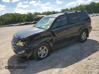 2007 Lexus GX 470 z VIN JTJBT20X870133587, wystawiony jako Copart lot #57837005 z przebiegiem 168 357 mil mil oraz Tytuł czysty. Historia ofert i sprzedaży dostępna na DreamBid. Obrazek 1.
