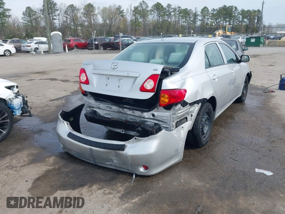 2009 Toyota Corolla with VIN 1NXBU40E59Z033769, listed as a IAAI auction lot 41933434 with 155,378 mi miles. Bid and sale history available at carsss.com. Image 4.
