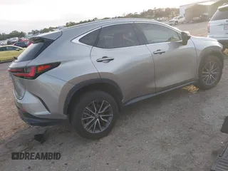 2023 Lexus NX with VIN 2T2GGCEZ0PC026760, listed as a IAAI auction lot 41242637 with 25,300 mi miles. Bid and sale history available at carsss.com. Image 4.
