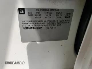2013 Cadillac ATS Luxury z VIN 1G6AB5SA1D0166487, wystawiony jako Copart lot #53989315 z przebiegiem 84 496 mil mil oraz Szkoda całkowita • Salvage title. Historia ofert i sprzedaży dostępna na DreamBid. Obrazek 13.