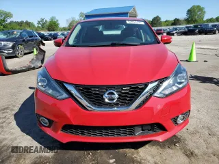 2017 Nissan Sentra SR with VIN 3N1AB7AP1HY351300, listed as a Copart auction lot 52052435 with 86,700 mi miles and Salvage Title. Bid and sale history available at carsss.com. Image 5.