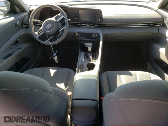 2022 Hyundai Elantra SEL with VIN 5NPLM4AG4NH061429, listed as a Copart auction lot 49310885 with 24,757 mi miles and Salvage Title. Bid and sale history available at DreamBid. Image 8.