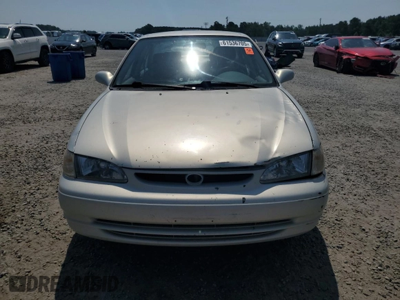 1999 Toyota Corolla VE with VIN 2T1BR12EXXC202826, listed as a Copart auction lot 61536705 with 159,941 mi miles and Salvage title. Bid and sale history available at DreamBid. Image 5.