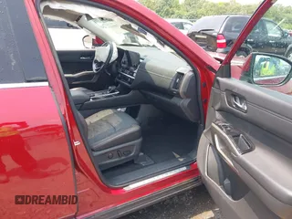 2023 Nissan Pathfinder Platinum with VIN 5N1DR3DJXPC234002, listed as a IAAI auction lot 42480807 with 21,477 mi miles and . Bid and sale history available at DreamBid. Image 5.