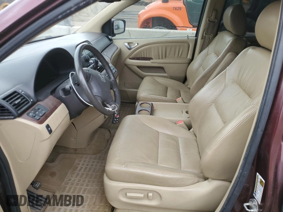 2008 Honda Odyssey EX-L with VIN 5FNRL38678B075882, listed as a Copart auction lot 52539105 with 207,404 mi miles and Salvage Title. Bid and sale history available at carsss.com. Image 7.