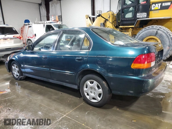 1998 Honda Civic EX with VIN 2HGEJ8642WH539768, listed as a Copart auction lot 87055024 with 126,726 mi miles and Salvage Title. Bid and sale history available at carsss.com. Image 2.