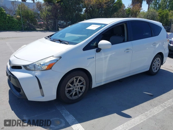2016 Toyota Prius v Two with VIN JTDZN3EU5GJ051939, listed as a IAAI auction lot 42162040 with 275,213 mi miles. Bid and sale history available at carsss.com. Image 17.