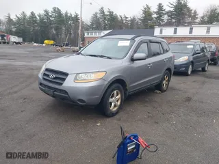 2008 Hyundai Santa Fe GLS with VIN 5NMSG73D88H164006, listed as a IAAI auction lot 41971303 with 275,357 mi miles. Bid and sale history available at carsss.com. Image 2.