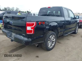 2018 Ford F-150 XL with VIN 1FTEX1EP6JKF59667, listed as a IAAI auction lot 42410311 with 134,385 mi miles and . Bid and sale history available at DreamBid. Image 4.