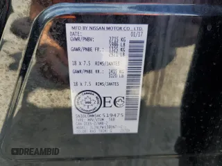 2017 Infiniti QX60 с VIN 5N1DL0MM5HC519475, выставлен на аукционе Copart как лот 58385585 с пробегом 119 231 миль миль и Списание • Salvage title. История ставок и продаж доступна на DreamBid. Изображение 13.