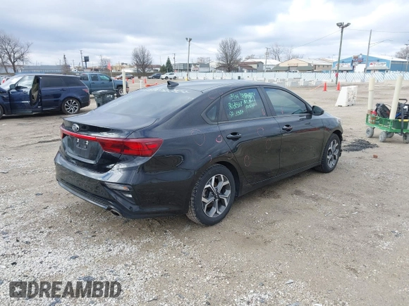 2020 Kia Forte LXS with VIN 3KPF24AD7LE205405, listed as a IAAI auction lot 41861517 with 96,497 mi miles and . Bid and sale history available at carsss.com. Image 4.
