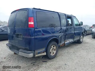 2004 Chevrolet Express Passenger with VIN 1GBFG15T441159106, listed as a IAAI auction lot 41999210 with 245,286 mi miles. Bid and sale history available at carsss.com. Image 4.