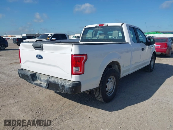 2016 Ford F-150 XL with VIN 1FTEX1C85GKE63744, listed as a IAAI auction lot 42564394 with 292,931 mi miles and . Bid and sale history available at DreamBid. Image 4.