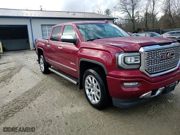 2018 GMC Sierra 1500 Denali with VIN 3GTU2PEC6JG159626, listed as a Copart auction lot 81371384 with 101,456 mi miles and Salvage Title. Bid and sale history available at carsss.com. Image 13.