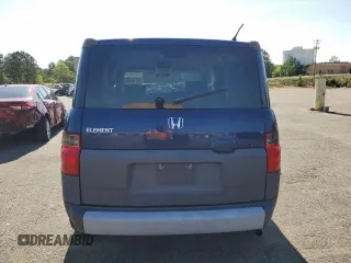 2003 Honda Element EX with VIN 5J6YH28503L017370, listed as a Copart auction lot 60040825 with 239,941 mi miles and Clean title. Bid and sale history available at DreamBid. Image 6.