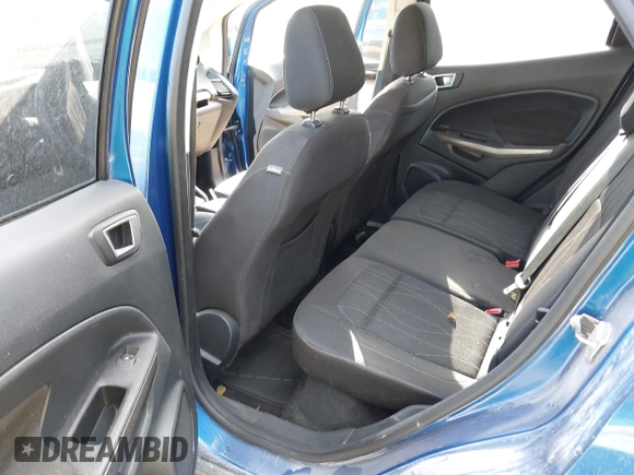2019 Ford EcoSport SE with VIN MAJ6S3GL2KC289329, listed as a IAAI auction lot 40582909 with 82,156 mi miles and . Bid and sale history available at DreamBid. Image 8.