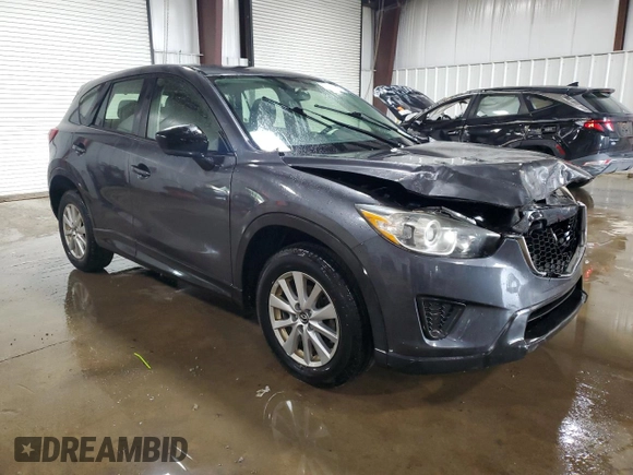 2014 Mazda CX-5 Sport with VIN JM3KE4BEXE0430076, listed as a Copart auction lot 58164695 with 183,130 mi miles and Salvage title. Bid and sale history available at DreamBid. Image 4.