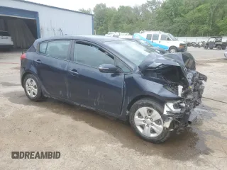 2017 Kia Forte5 LX with VIN KNAFK5A85H5706866, listed as a Copart auction lot 52030735 with 179,000 mi miles and Salvage Title. Bid and sale history available at carsss.com. Image 4.