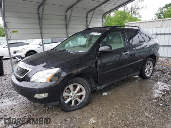 2009 Lexus RX 350 with VIN 2T2GK31U69C066742, listed as a Copart auction lot 52111105 with 135,181 mi miles and Salvage Title. Bid and sale history available at DreamBid. Image 1.