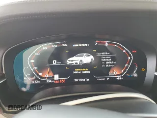 2020 BMW 5 Series M550i xDrive z VIN WBAJS7C07LBN96328, wystawiony jako Copart lot #52234045 z przebiegiem 46 515 mil mil oraz Nie do naprawy • Non repairable. Historia ofert i sprzedaży dostępna na DreamBid. Obrazek 9.