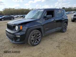 2020 Jeep Renegade Sport with VIN ZACNJAAB7LPL71628, listed as a Copart auction lot 50883875 with 61,854 mi miles and Salvage Title. Bid and sale history available at carsss.com. Image 1.