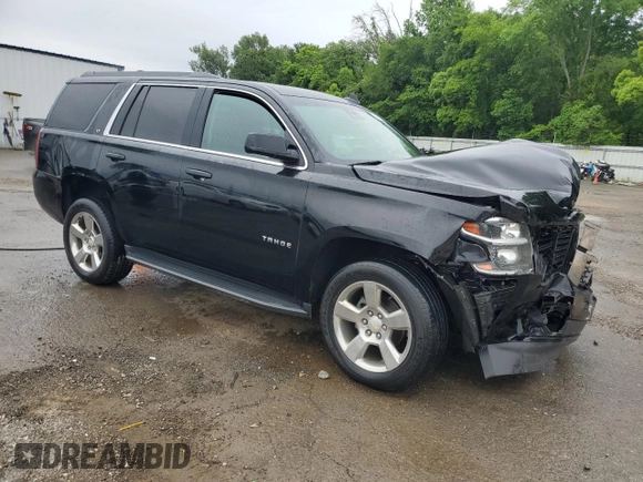 2017 Chevrolet Tahoe LT with VIN 1GNSCBKCXHR405767, listed as a Copart auction lot 55944575 with Not provided miles and Salvage title. Bid and sale history available at DreamBid. Image 4.