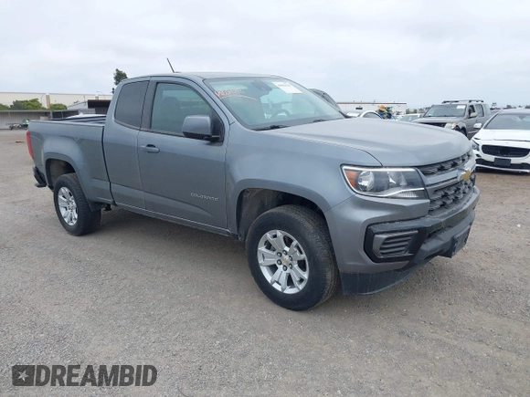 2022 Chevrolet Colorado 2WD LT with VIN 1GCHSCEA0N1157349, listed as a IAAI auction lot 42191563 with 55,944 mi miles and . Bid and sale history available at DreamBid. Image 1.