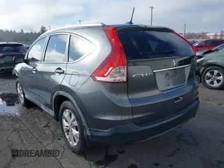 2013 Honda CR-V EX-L with VIN 2HKRM3H75DH505796, listed as a IAAI auction lot 41535426 with 174,534 mi miles and . Bid and sale history available at DreamBid. Image 3.
