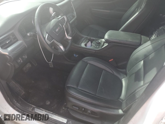 2021 GMC Acadia SLT with VIN 1GKKNMLS5MZ192052, listed as a Copart auction lot 42157204 with 70,765 mi miles and Salvage Title. Bid and sale history available at DreamBid. Image 7.